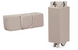 Кровать-манеж с пеленатором 3в1 Kinderkraft Joy 2 Beige KLJOY02BEG000AC