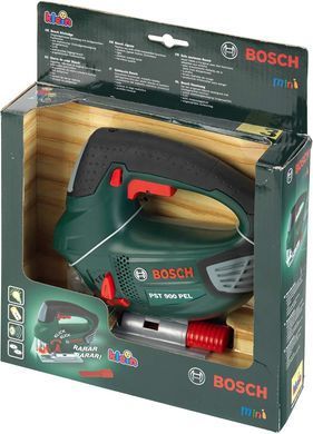 Детский электролобзик для дерева Bosch mini Jigsaw Theo Klein 8379 свет, звук