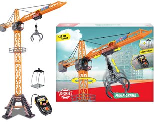 Мега кран на дистанционном управлении (120 см) Mega Crane Dickie Toys 3462412 (1139012)