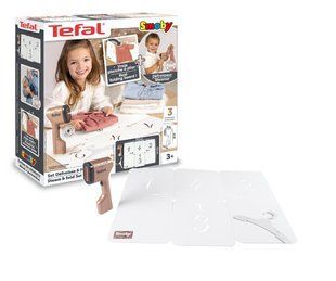 Ігровий набір відпарювач з парою Tefal Steam&Fold Set Smoby 7600330127 з органайзером для складання речей