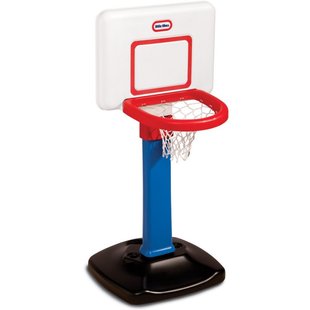 Детская складная баскетбольная стойка (76-121 см) с мячом TotSports Basketball Set Little Tikes 620836