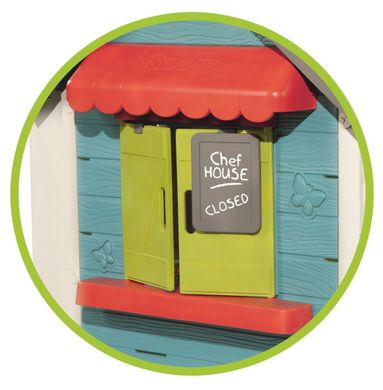 Игровой домик Шеф Хауз с кухней Chef Haus Smoby 810403