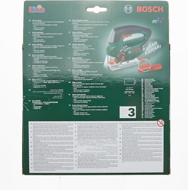 Детский электролобзик для дерева Bosch mini Jigsaw Theo Klein 8379 свет, звук