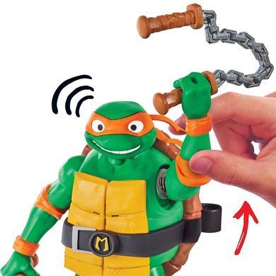 Игровая фигурка Movie III TMNT Ninja Shouts Микеланджело Playmates Toys 83353 со звуком