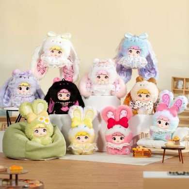 Пухнаста фігурка на підвісі Nommi Зайченята Hi TOY Рор Тор HC023