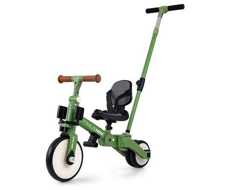 Складной трехколесный велосипед 5в1 Optimus Max Green Milly Mally MMOMX01GR