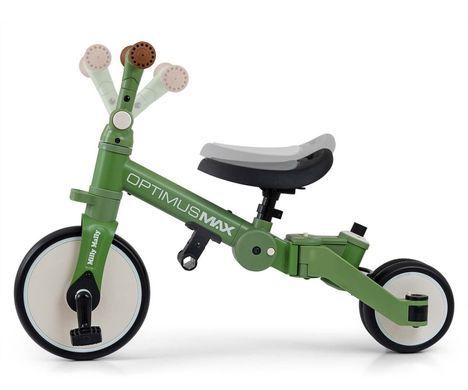 Складной трехколесный велосипед 5в1 Optimus Max Green Milly Mally MMOMX01GR