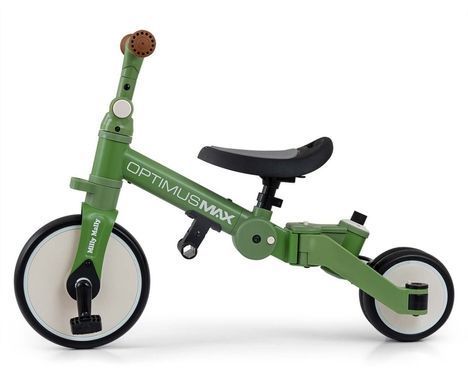 Складной трехколесный велосипед 5в1 Optimus Max Green Milly Mally MMOMX01GR