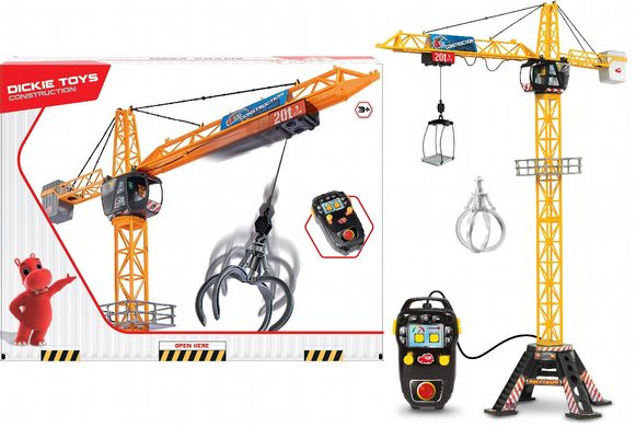 Мега кран на дистанционном управлении (120 см) Mega Crane Dickie Toys 3462412 (1139012)