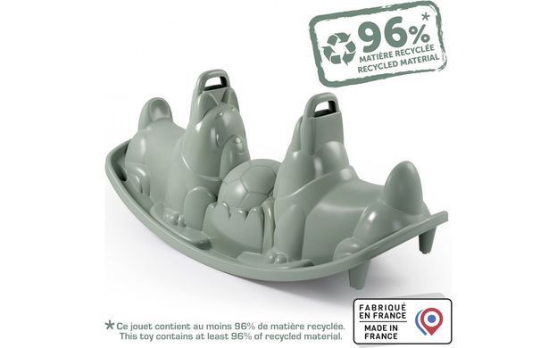 Подвійна дитяча гойдалка-качалка Green Dogs Rocker Smoby Life 7600830211