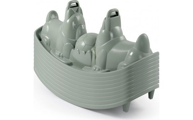 Подвійна дитяча гойдалка-качалка Green Dogs Rocker Smoby Life 7600830211