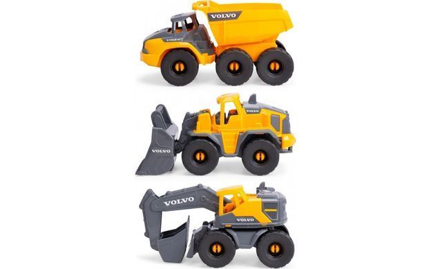 Игровой набор Volvo Строительная техника Dickie Toys 3725007