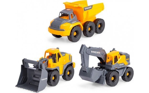 Игровой набор Volvo Строительная техника Dickie Toys 3725007