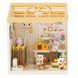 Конструктор-румбокс Зоомагазин Dreamy Bay Scene Mini House 8012 з LED-підсвіткою