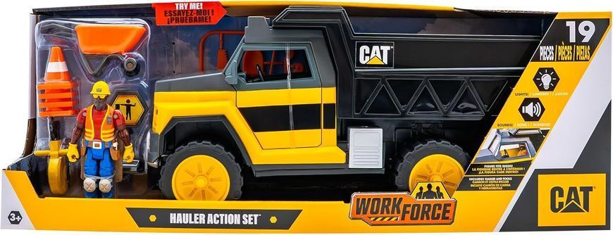 Игровой набор Грузовик CAT Workforce Hauler Action Set Funrise CAT 83458