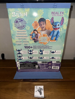 Інтерактивна плюшева іграшка Real FX Disney Stitch Puppet DIS-1022-01