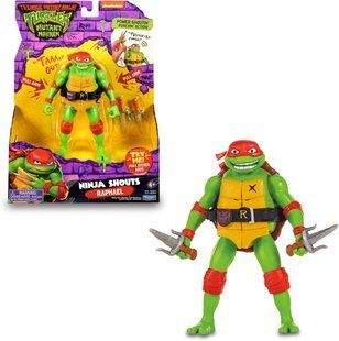 Ігрова фігурка Мovie III TMNT Ninja Shouts Рафаель Playmates Toys 83354 зі звуком