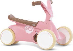 Дитячий велокарт-біговел 2в1 на педалях Berg GO2 Retro Pink 24.50.07.00 рожевий