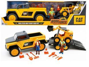 Игровой набор Пикап и минипогрузчик CAT Workforce Funrise CAT 83457