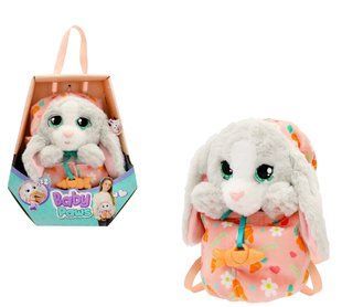 Интерактивная мягкая игрушка Зайчонок (21,5 см) Baby Paws Bunny IMC Toys 927124IM