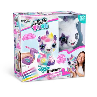 Плюшевый набор AirBrush Plush DIY Единорог Style 4 Ever Canal Toys OFG228