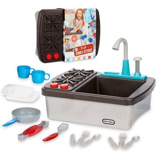 Інтерактивна раковина з подачею води та з плитою 2в1 First Sink & Stove Little Tikes 654497