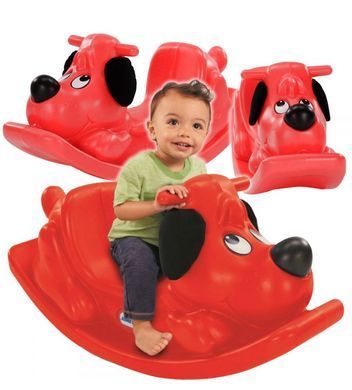 Качеля-качалка Собачка Rockin' Puppy Red Little Tikes 174254 красная