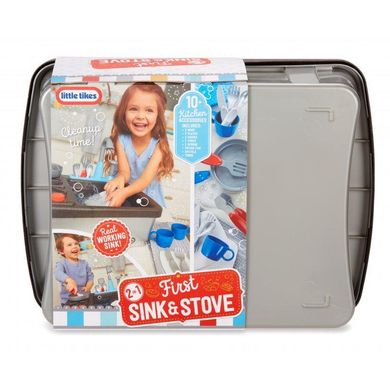 Інтерактивна раковина з подачею води та з плитою 2в1 First Sink & Stove Little Tikes 654497