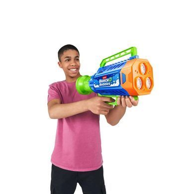 Уцінка Бластер з мильними бульбашками (3.7V, LED) Mega Bubble Blaster S1 Bunch O Bubbles Zuru 11349