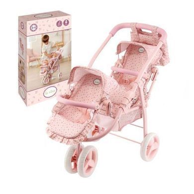 Складаний візок для ляльок близнюків Olivia Collection La Nina 04135