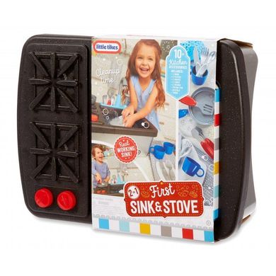 Інтерактивна раковина з подачею води та з плитою 2в1 First Sink & Stove Little Tikes 654497