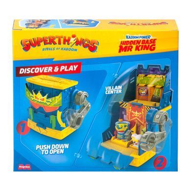 Ігровий набір Прихована база Містера Кінга Hidden Base Mr King Superthings Rivals of Kaboom PSTSP112IN240