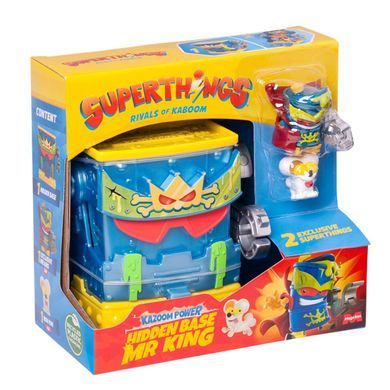 Ігровий набір Прихована база Містера Кінга Hidden Base Mr King Superthings Rivals of Kaboom PSTSP112IN240