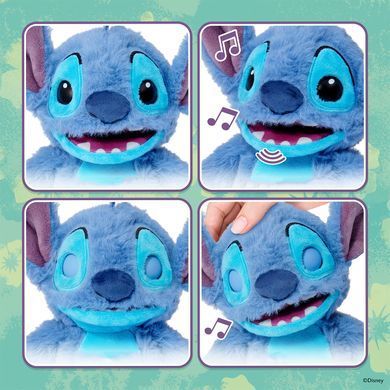 Интерактивная мягкая игрушка Стич Puppetronic by Real FX Palm Disney DIS-1037