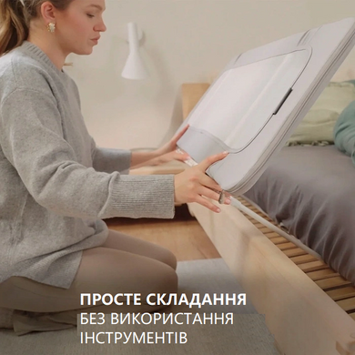 Універсальна захисна бар'єрка для ліжка Kinderkraft Guard and Dream KAGUDR00BLK0000 Black