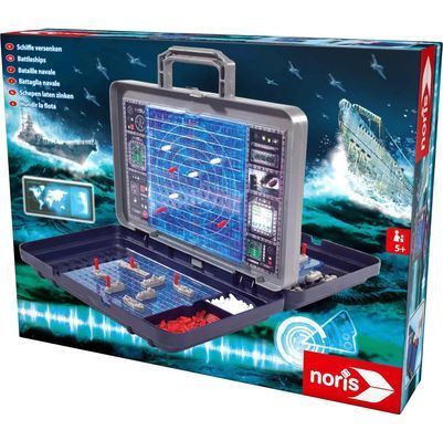 Настільна гра Морський бій у кейсі Simba Noris Battleships 606100335
