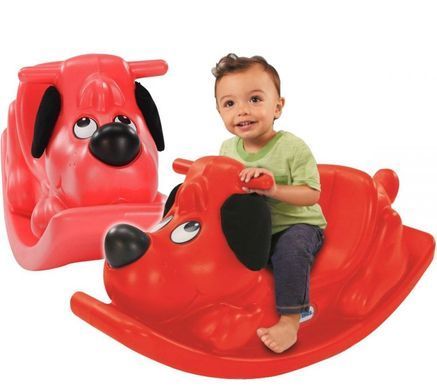 Качеля-качалка Собачка Rockin' Puppy Red Little Tikes 174254 красная