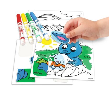 Уцінка. Набір для творчості Мій перший набір пазлів з наліпками Crayola Mini Kids 256699.106