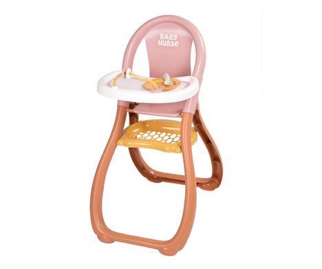 Стільчик для годування пупса Baby Nurse Smoby 7600220388