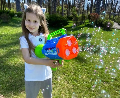 Уцінка Бластер з мильними бульбашками (3.7V, LED) Mega Bubble Blaster S1 Bunch O Bubbles Zuru 11349