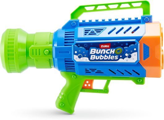 Уцінка Бластер з мильними бульбашками (3.7V, LED) Mega Bubble Blaster S1 Bunch O Bubbles Zuru 11349