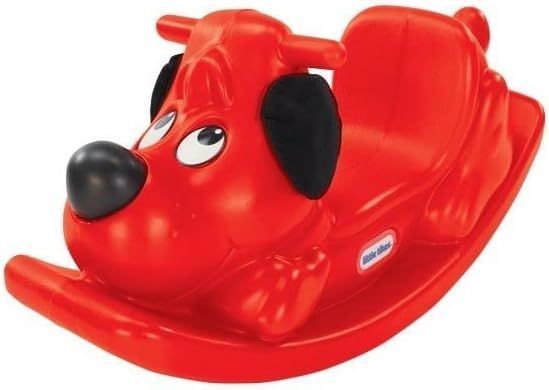 Качеля-качалка Собачка Rockin' Puppy Red Little Tikes 174254 красная