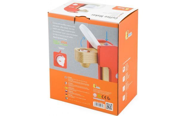 Игрушечная кофеварка из дерева Coffee Maker Viga Toys 50234FSC