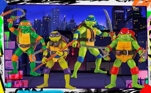 Ігрова фігурка Мovie III TMNT Ninja Shouts Рафаель Playmates Toys 83354 зі звуком