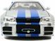 Металлическая машинка 1/24 Fast and Furious 2002 Brian's Nissan Skyline GT-R (BNR34) Jada Toys 9397158314R00
