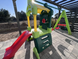 Дитячий ігровий майданчик з гіркою і гойдалками Clubhouse Swing Set Little Tikes 171093