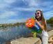 Уцінка Бластер з мильними бульбашками (3.7V, LED) Mega Bubble Blaster S1 Bunch O Bubbles Zuru 11349