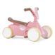 Дитячий велокарт-біговел 2в1 на педалях Berg GO2 Retro Pink 24.50.07.00 рожевий