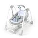 Компактная&nbsp;портативная детская качель-шезлонг 2 в 1 ConvertMe Swing-2-Seat Ingenuity 12055