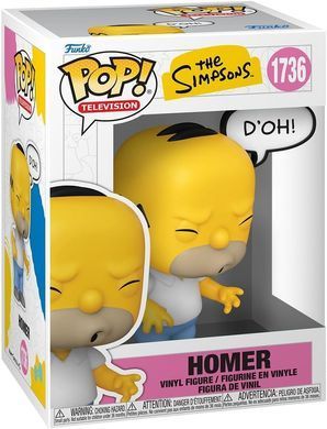 Вінілова фігурка Гомер серії Сімпсони S12 (#1736) the Simpsons HOMER Funko POP! Television 86412